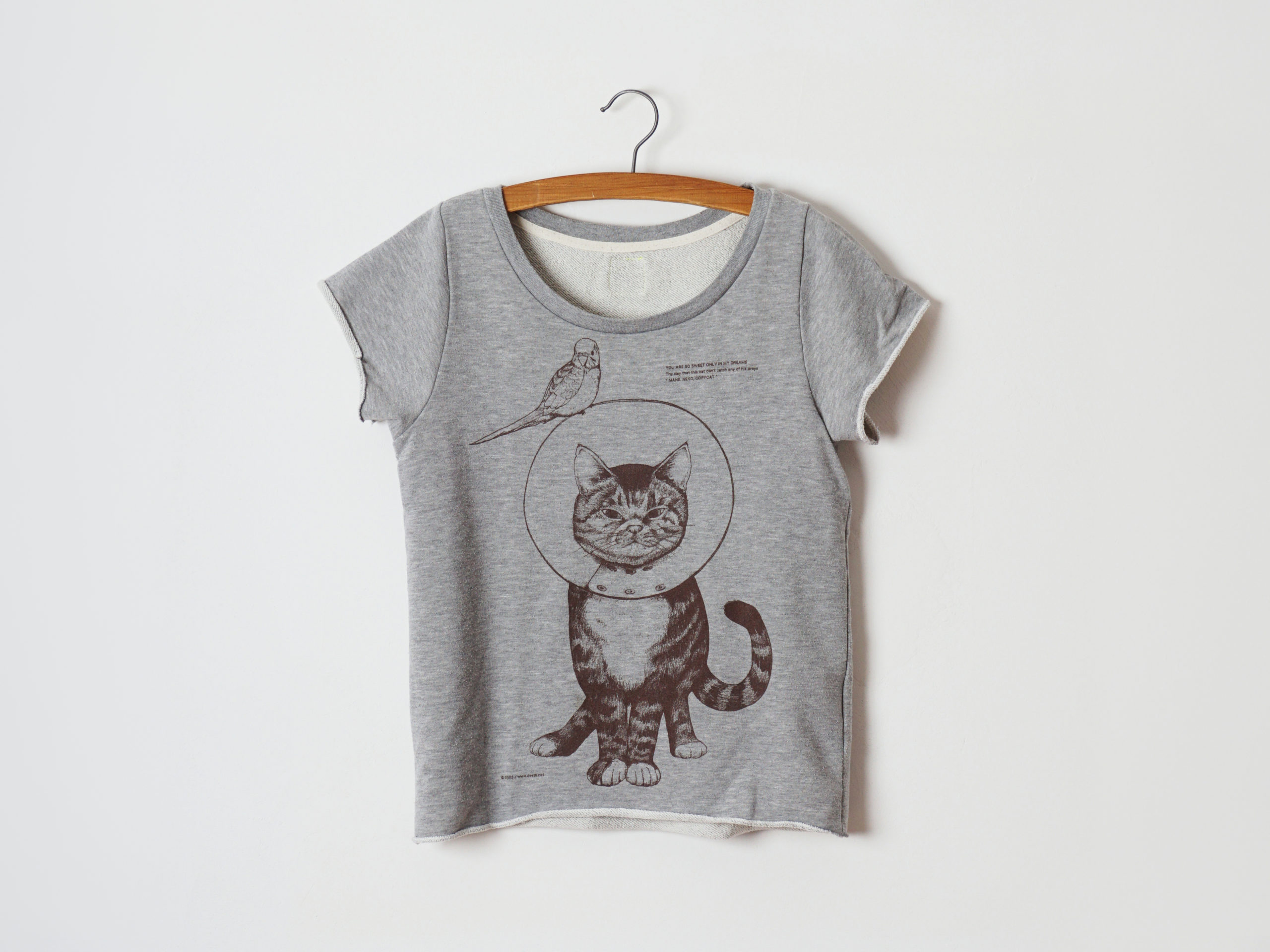 D[di:]’s products Animal Tee／／Elizabeth collar cat