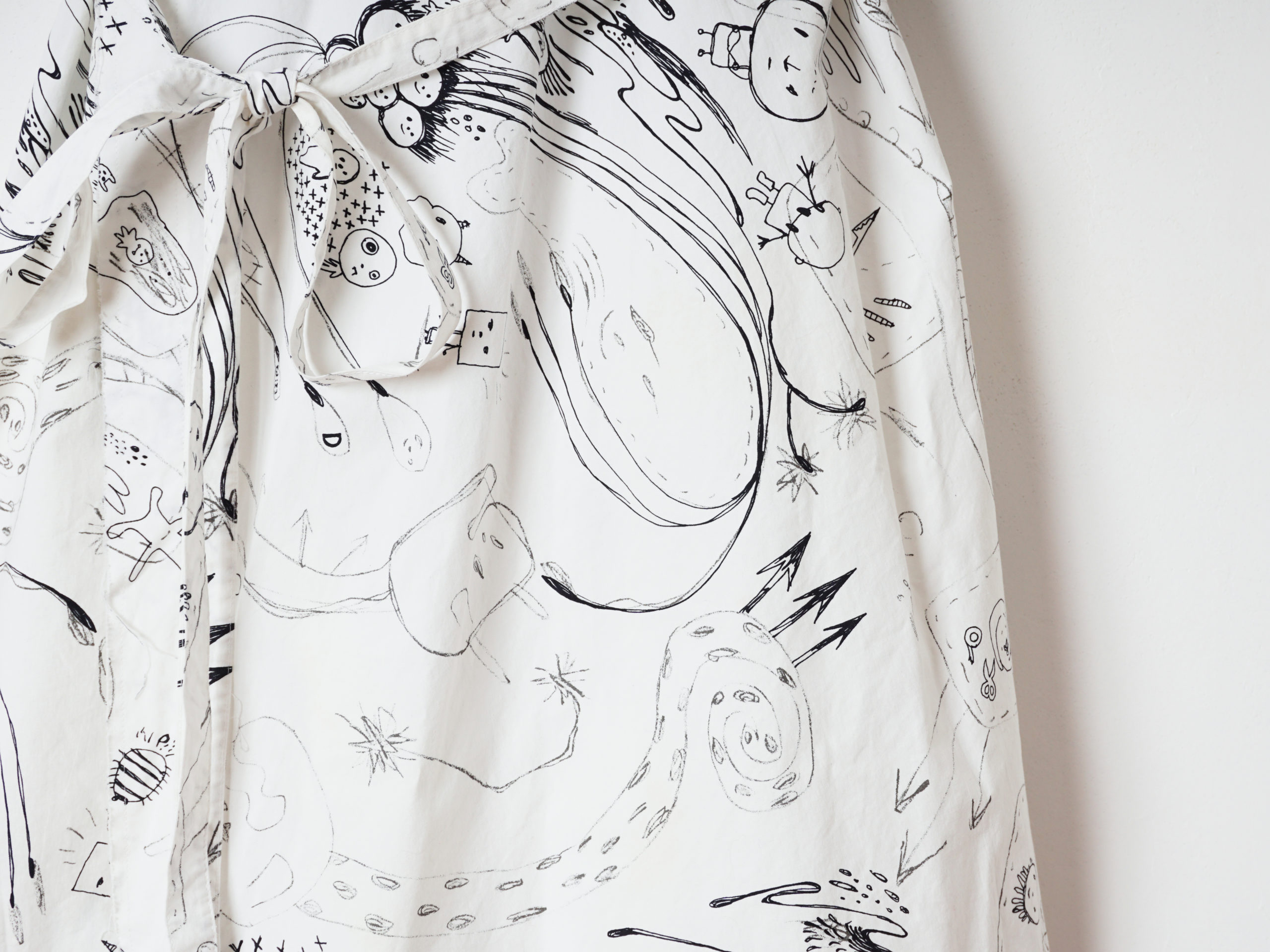 free handing textile – dress ／SHINICHIRO ARAKAWA